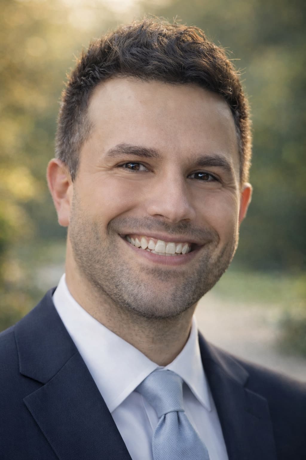 Wedding officiant portrait